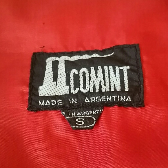 Comint Ladies Vintage Leather Jacket  (Sm) - Picture 3 of 4